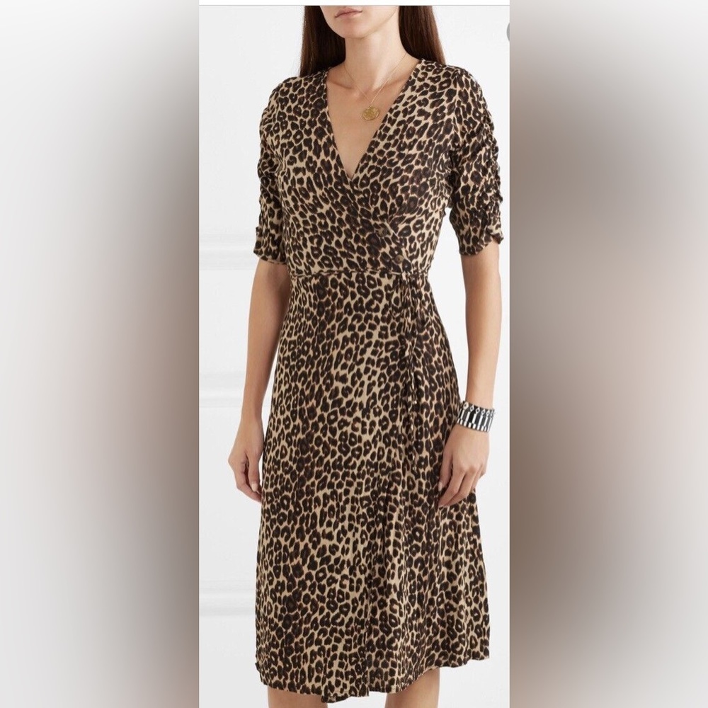 Faithfull the Brand printed wrap dress